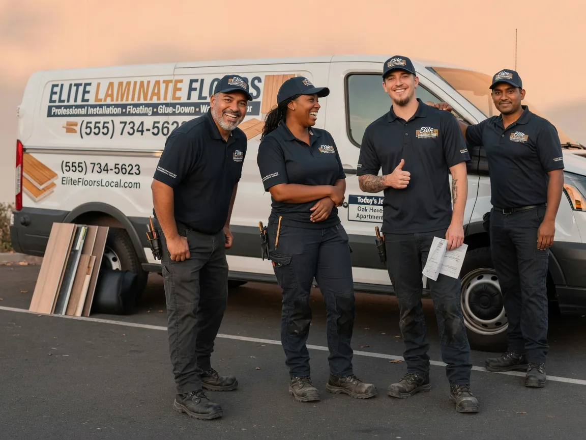 Laminate flooring installation company in Allen, MI